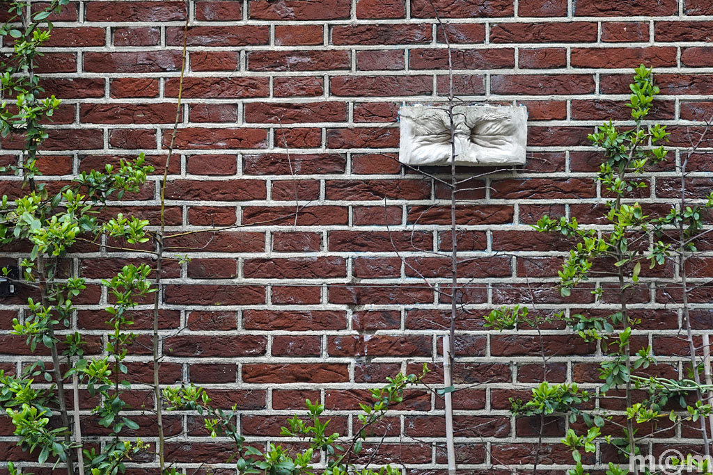 frowning eyes on wall Amsterdam