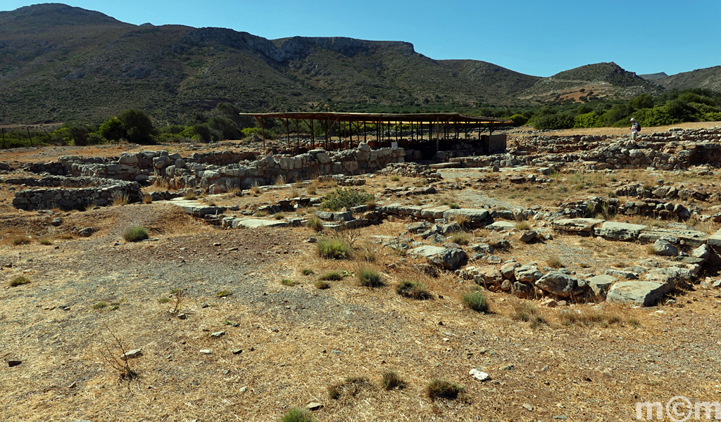 Crete Lassithi, Paleokastro Rousolakkos ancient ag