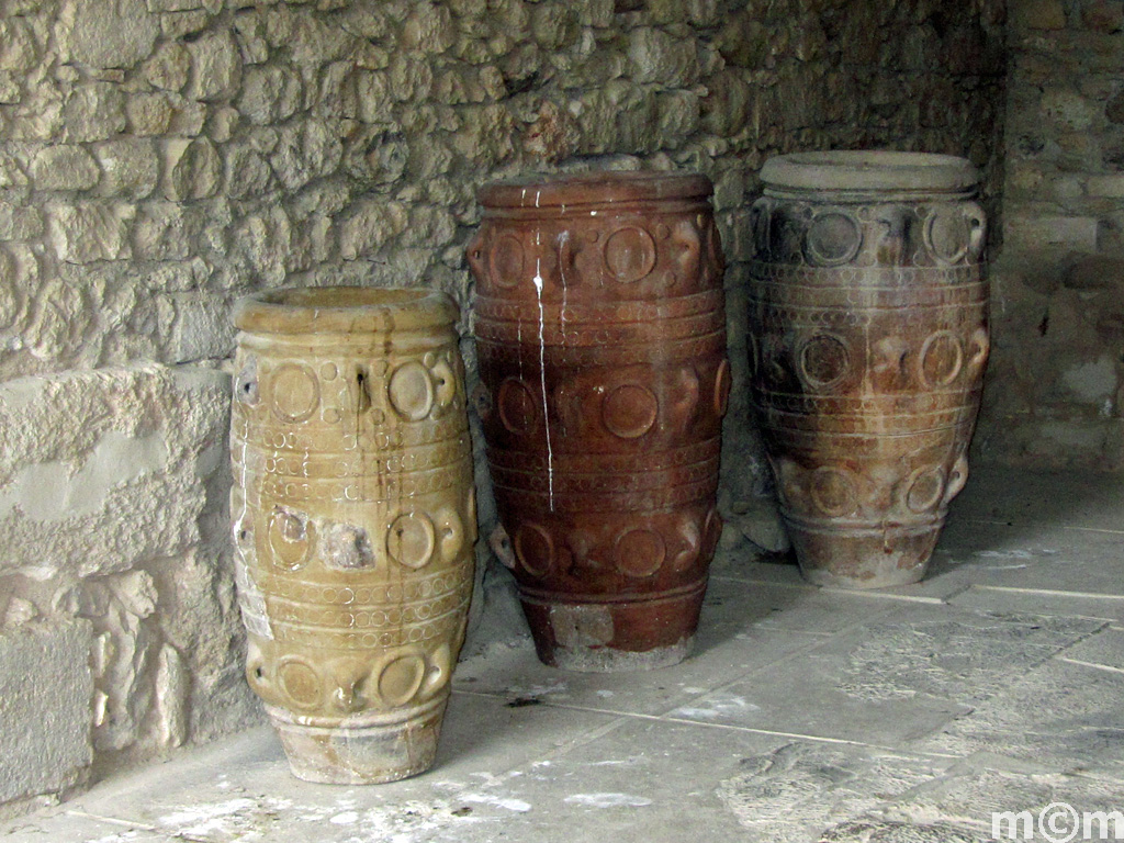 Crete ancient Minoan Palace of Knossos