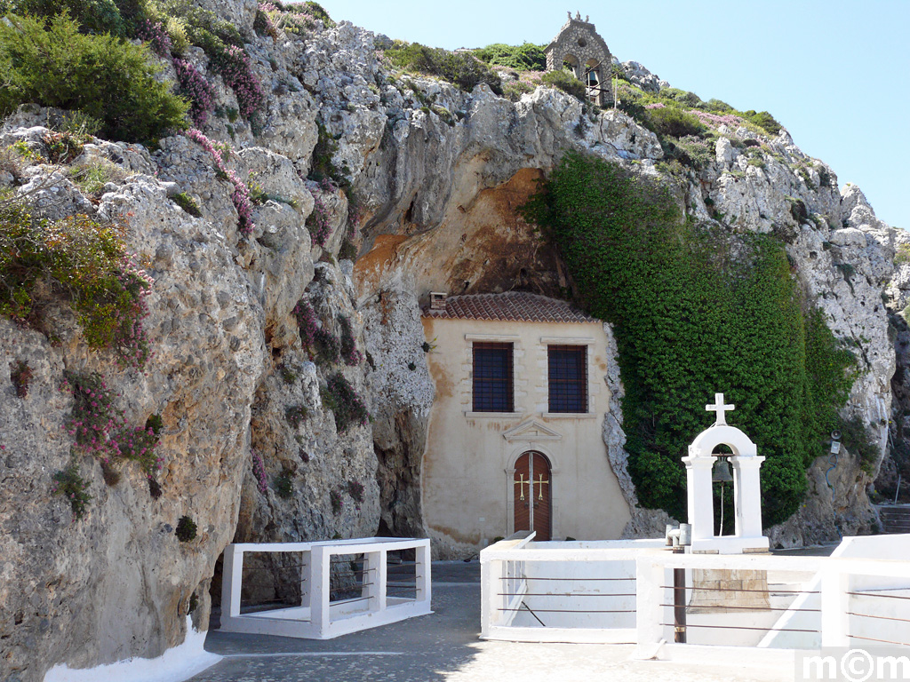 Crete Lassithi, monastery Faneromenis near Gournia