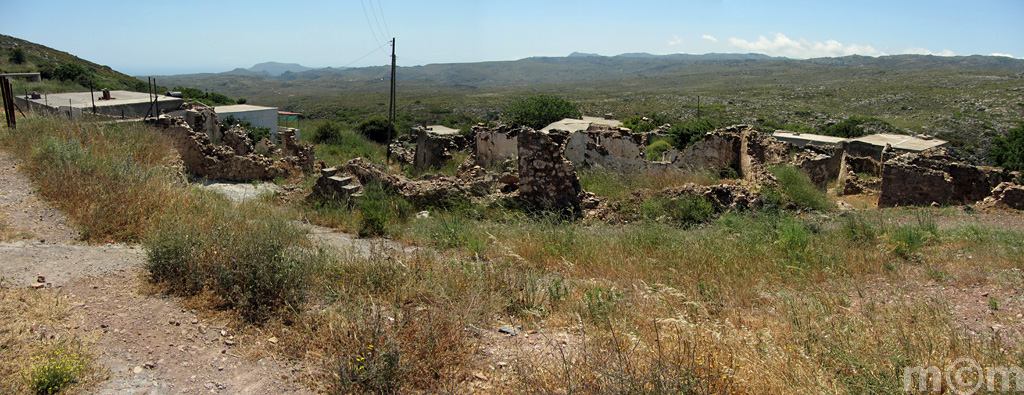 Lassithi, Chonos, view of the town